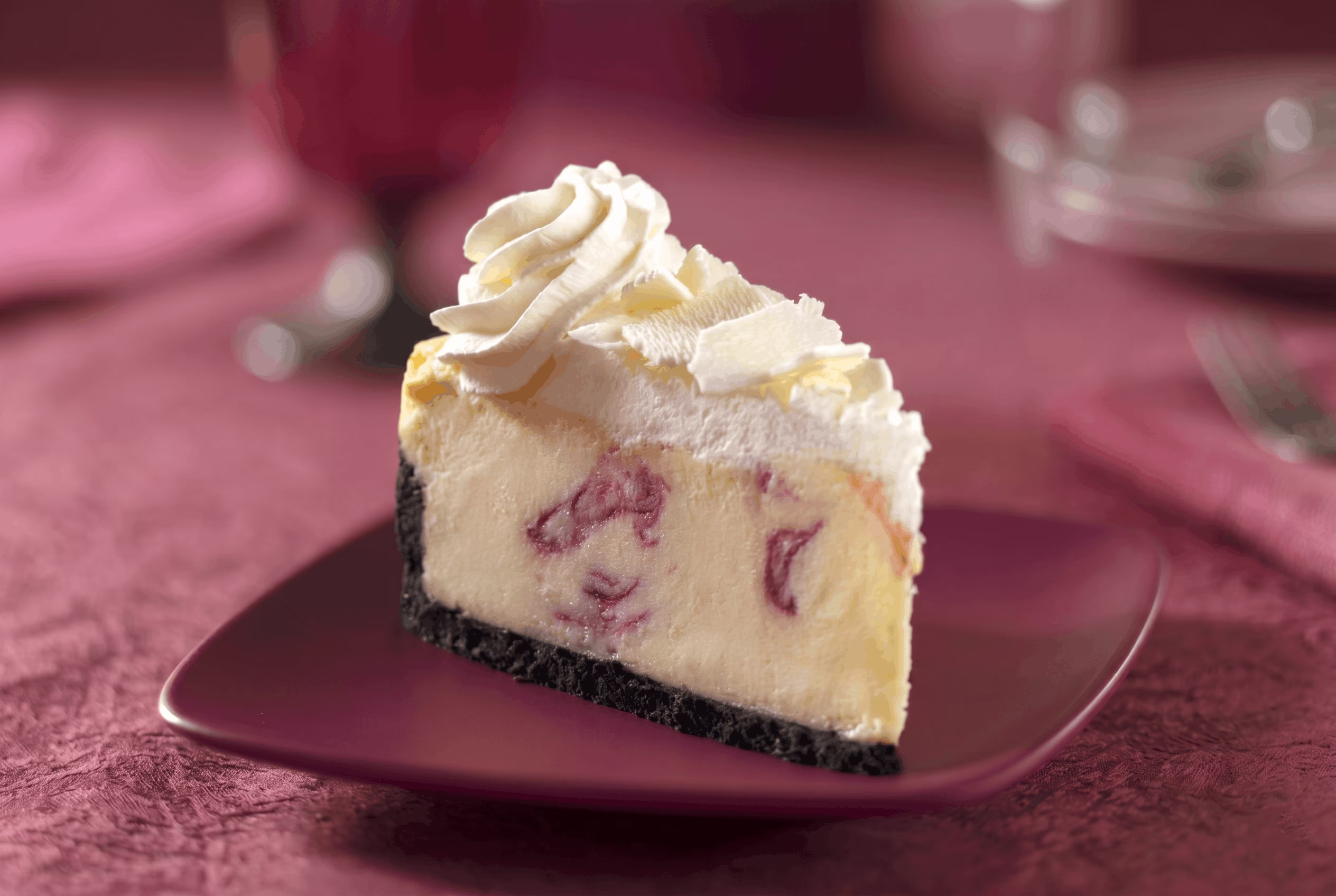 White Chocolate Blueberry Cobbler Cheesecake